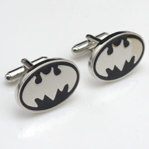 batman inner silver cufflinks