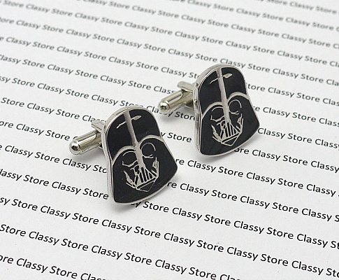 Darth Vader cufflinks