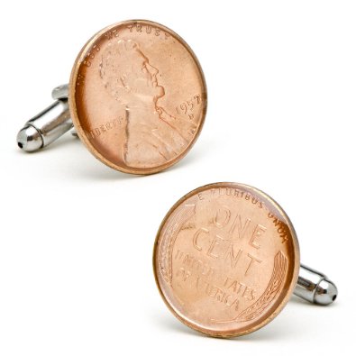 Wheat Penny Cufflinks