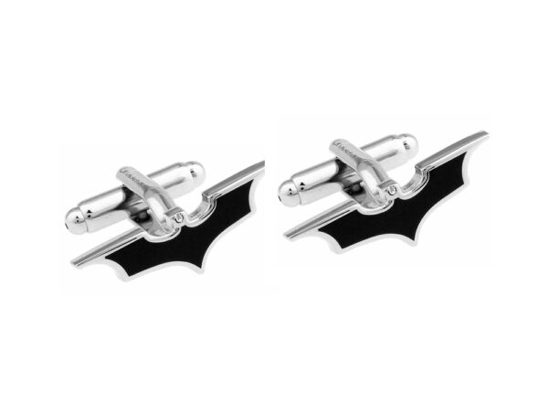batman shape cufflinks