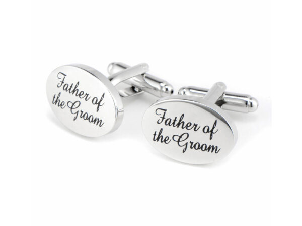 father of the groom cufflink
