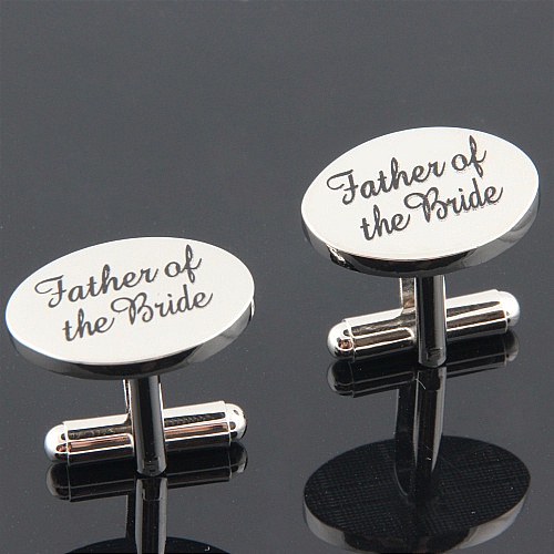 father of the bride cufflinks